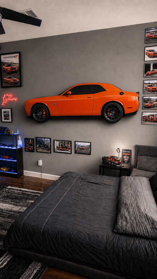 PREORDER - Redline WallMount - Dodge Charger Hellcat