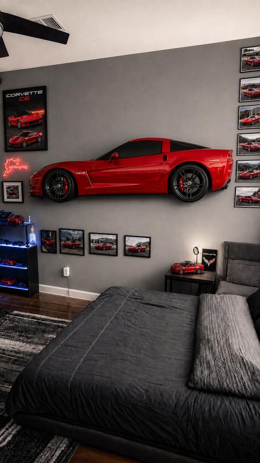 PREORDER - Redline WallMount - Corvette C6
