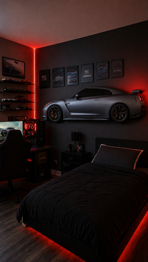 Redline WallMount - Nissan R35 GTR