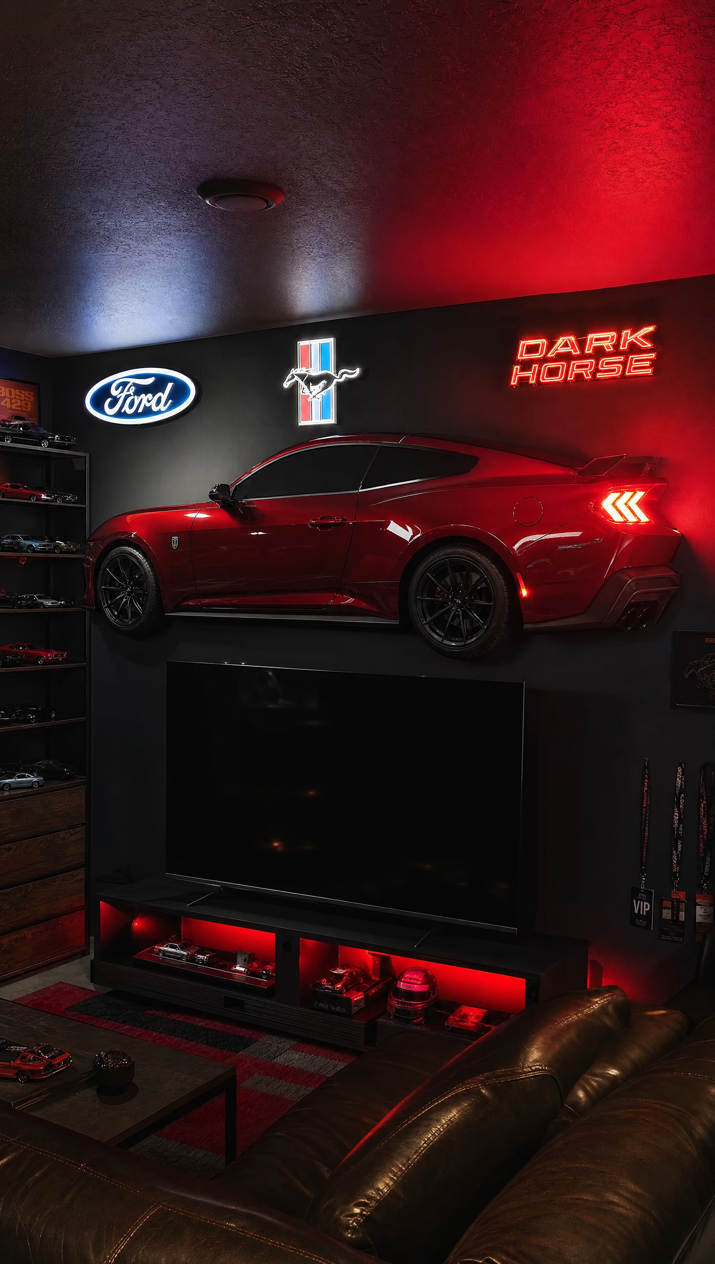 Redline WallMount - Mustang GT500