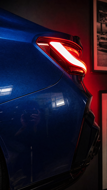 Glowing RGB tail light macro