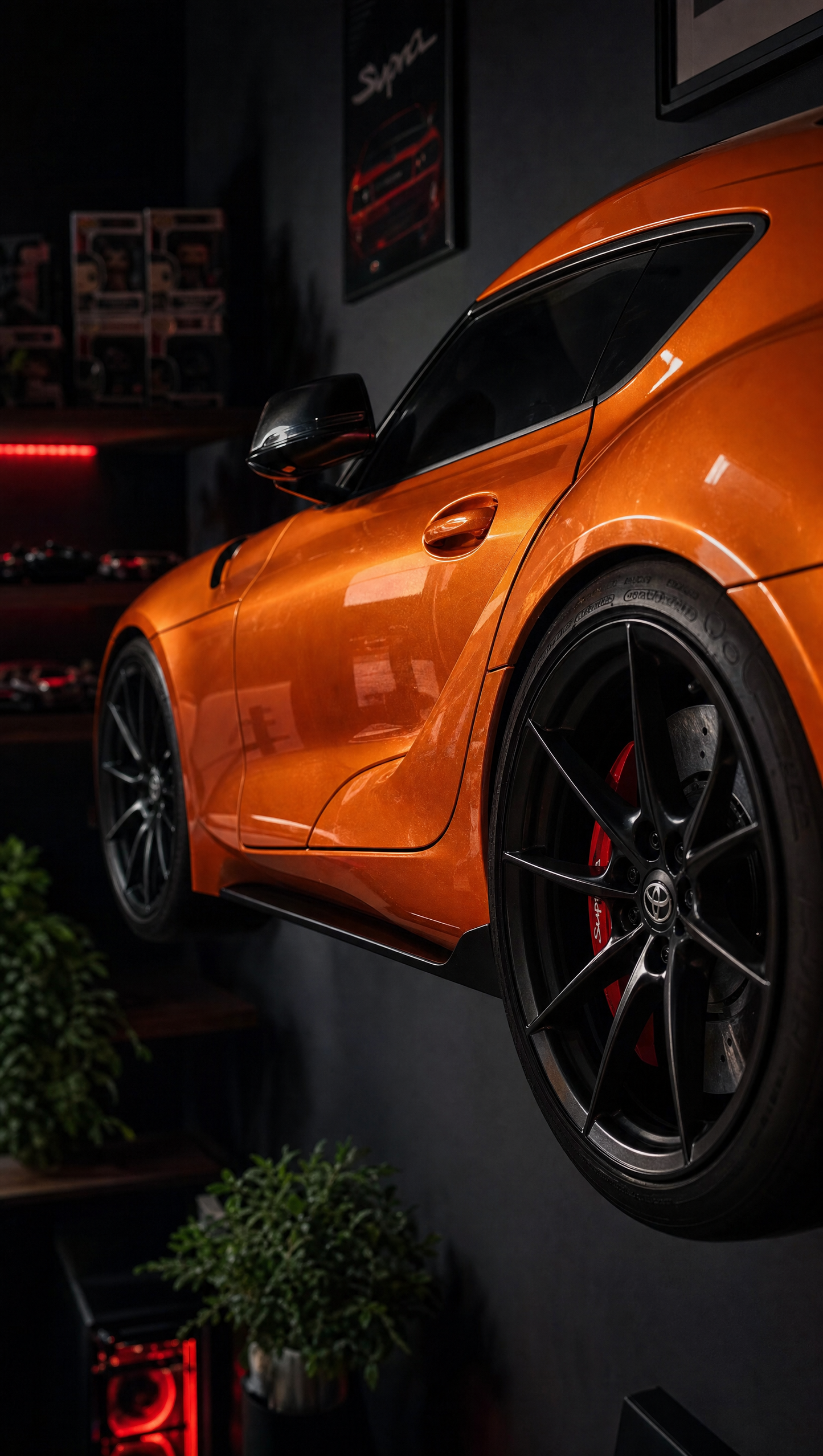Side profile and wheel detail