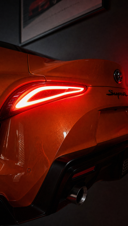 Glowing RGB tail light macro