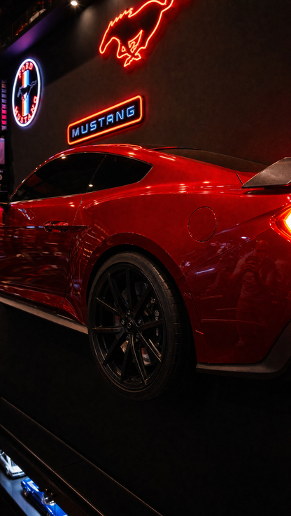 Rear haunch and wheel detail